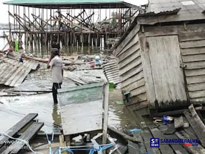 Bencana Longsor Kembali Terjadi di Inhil, Rumah dan Fasilitas Umum Rusak