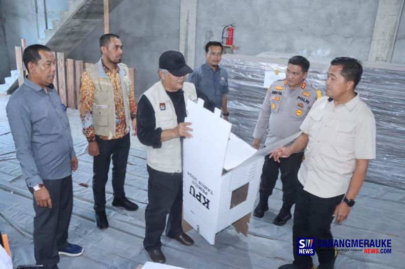 Polda Riau Bersama Kapolres Lakukan Penjagaan 24 Jam Gudang Logistik Pemilu di Kepulauan Meranti