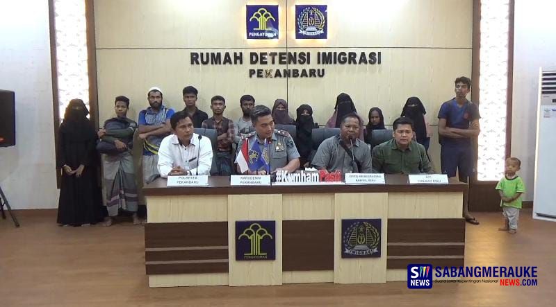 13 Pengungsi Rohingnya di Pekanbaru Dipindahkan ke Kesbangpol