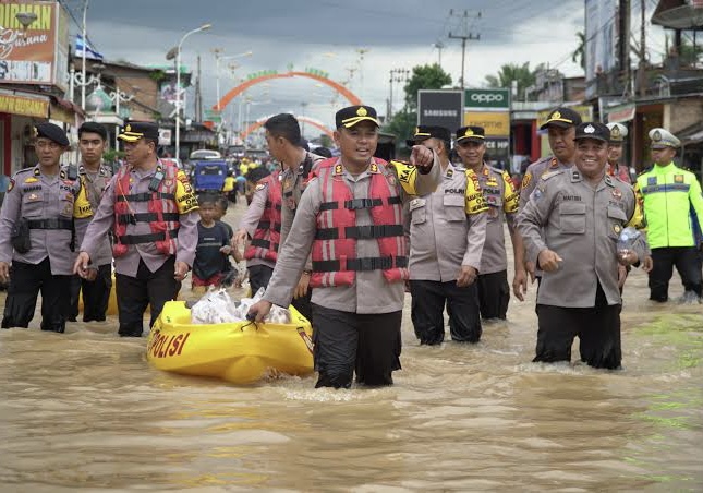3 Desa di Rohul Terendam Banjir hingga 90 Cm, 2 Lansia di Evakuasi