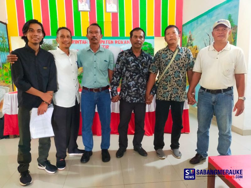 Pihak Kecamatan Bersama Aparat Mediasi Pemberhentian Sepihak Kepala Dusun di Rohil, Hasilkan 3 Kesepakatan Ini