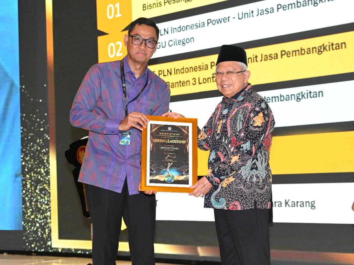 Dua Tahun Berturut-turut Darmawan Prasodjo Raih Green Leadership Utama Award, PLN Pecah Rekor Borong 20 Proper Emas KLHK 2023