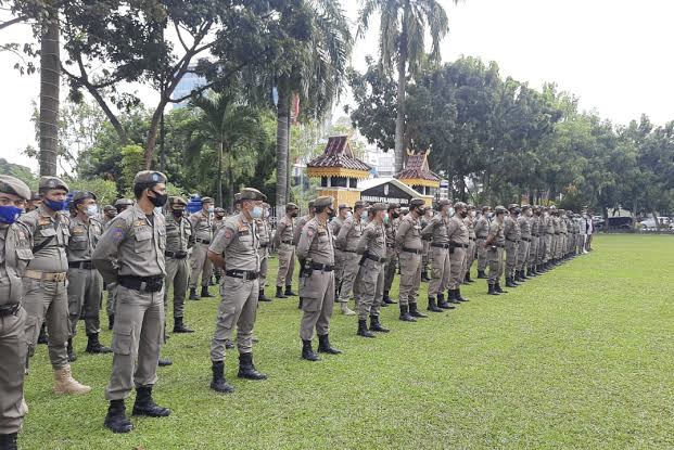 200 Personel Satpol PP Disiagakan Amankan Malam Tahun Baru 2024 di Pekanbaru
