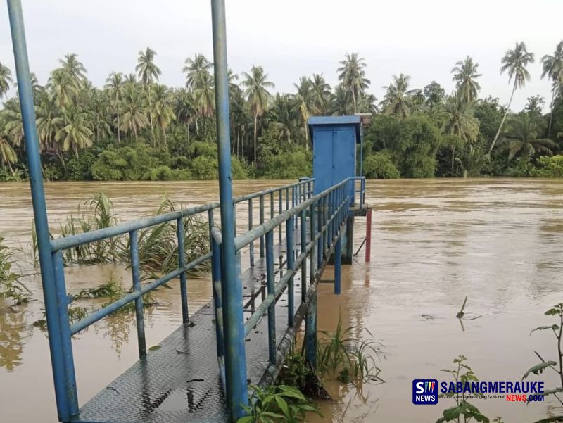 Sungai Kuantan Meluap, Ribuan Rumah Bagian Hilir Kuansing Kembali Berpotensi Terendam Banjir