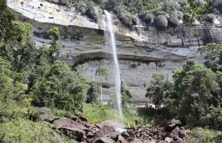 3 Air Terjun Tersembunyi di Hutan Belantara Riau, Suasana Asri dengan Pepohonan Menebus Cakrawala