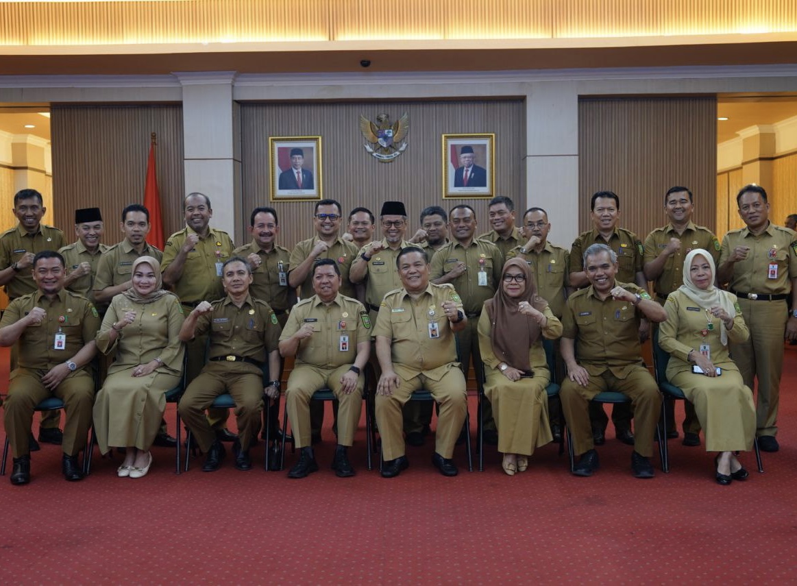 21 Pejabat PTP Pemprov Riau Laksanakan Sertijab, Ini Daftar Namanya