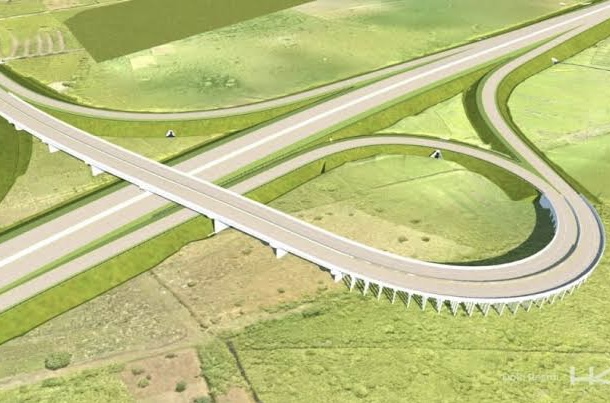 Potret Apiknya Design Tol Pekanbaru-Rengat Seksi Junction Pekanbaru, Dibangun Sepanjang 30,57 Km