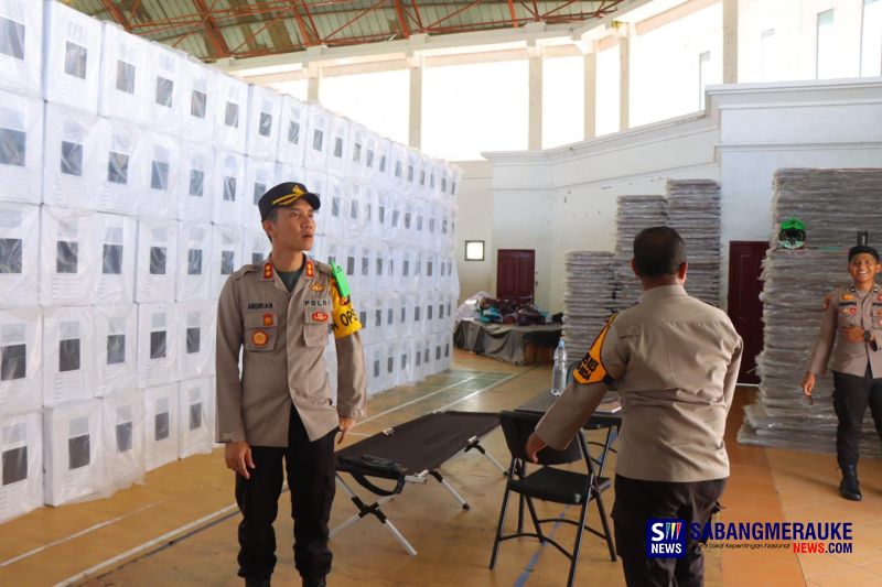 Permudah Koordinasi, Polres Rohil Dirikan Posko Bersama Pemilu 2024 di Setiap Kecamatan