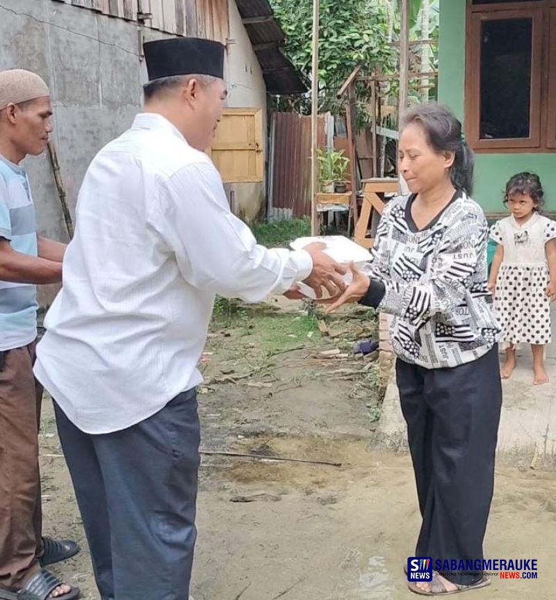 Blusukan Jumat Berkah ke Tangkerang Utara, Arif Frans Darmana Disambut Warga dengan Gembira