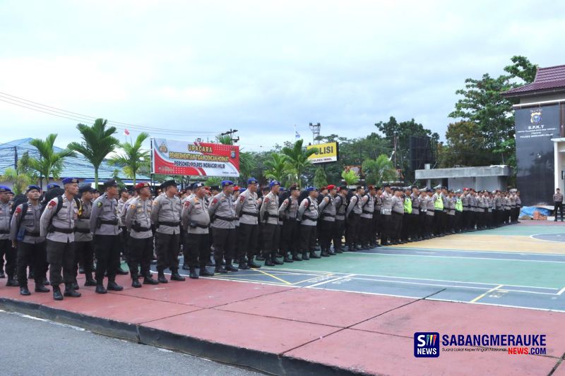 Pastikan Pemilu 2024 Lancar, 520 Personel Polisi Akan Lakukan Pengamanan 2.252 TPS di Inhil