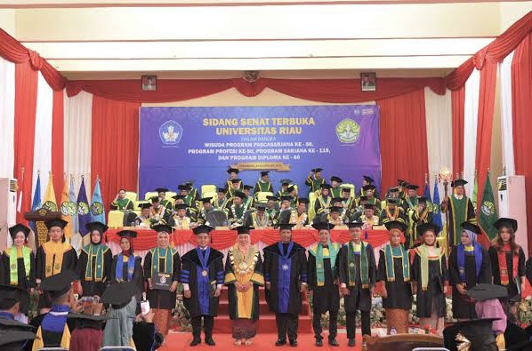 Universitas Riau Wisuda 2.069 Sarjana Periode Februari 2024, FISIP Paling Banyak