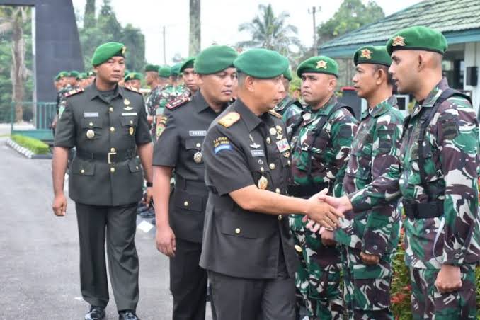 Komandan Yonif 132 Bima Sakti Resmi Dijabat Letkol Bambang Budi