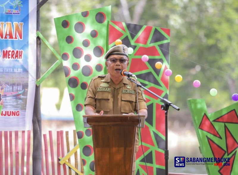 Plt Bupati Asmar Buka Lomba Pacu Sampan dan Kemah Budaya Telaga Air Merah Kepulauan Meranti