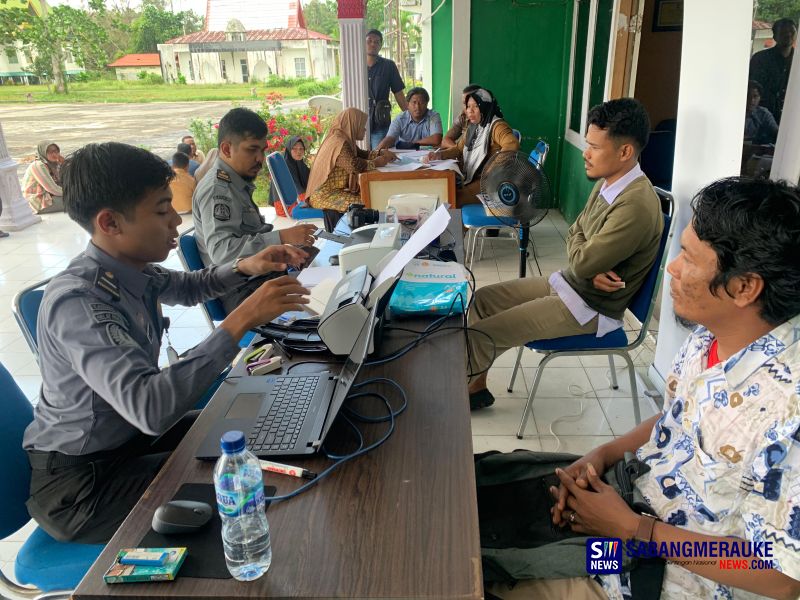 Jemput Bola, Kantor Imigrasi Selatpanjang Hadirkan Layanan Eazy Paspor di Pulau Terluar Kabupaten Meranti