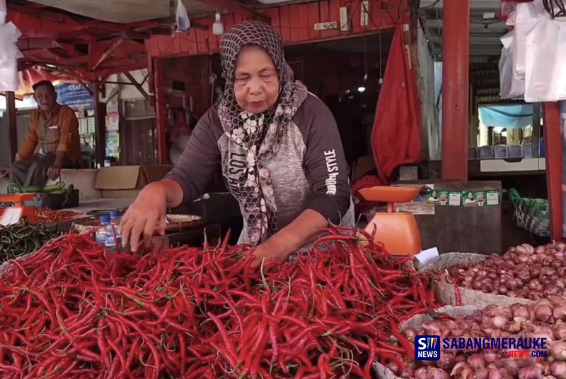 Awal Ramadan 2024, Harga Cabai hingga Bawang Merah di Pekanbaru Meroket