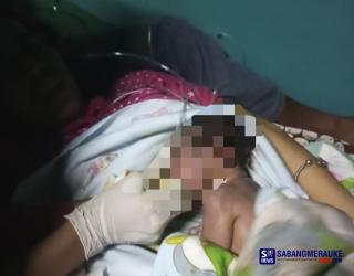 Hendak Dirujuk ke RSUD, Ibu Muda Melahirkan di Kapal Cepat Ambulans Laut Kepulauan Meranti