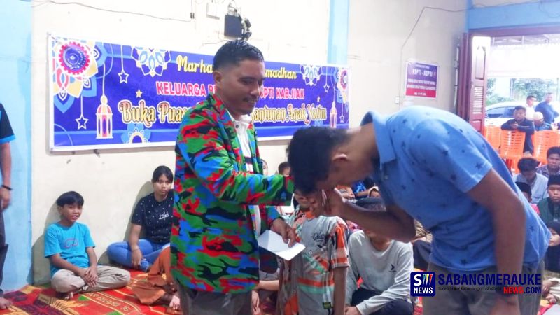 Gelar Buka Puasa Bersama, DPC FSPTI-KSPSI Santuni 51 Anak Yatim Piatu di Kabupaten Siak