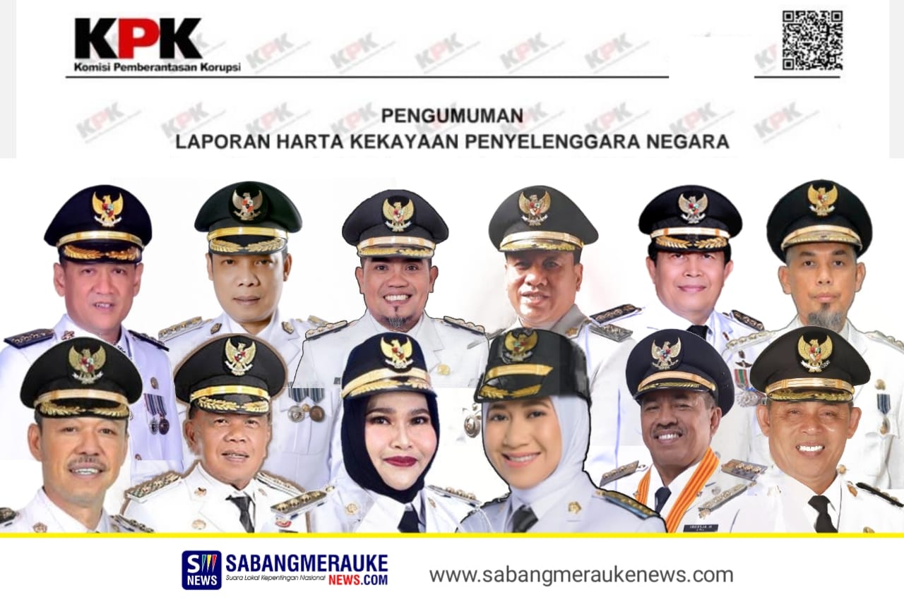 Daftar Lengkap! Inilah Harta Kekayaan 12 Bupati dan Wali Kota di Provinsi Riau, Ada yang Cuma Rp 600 Juta