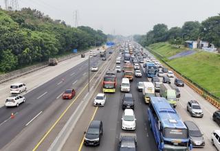 Volome Kendaraan di Tol Pekanbaru-Dumai Cuma Naik 29 Persen Saat Libur Idul Fitri