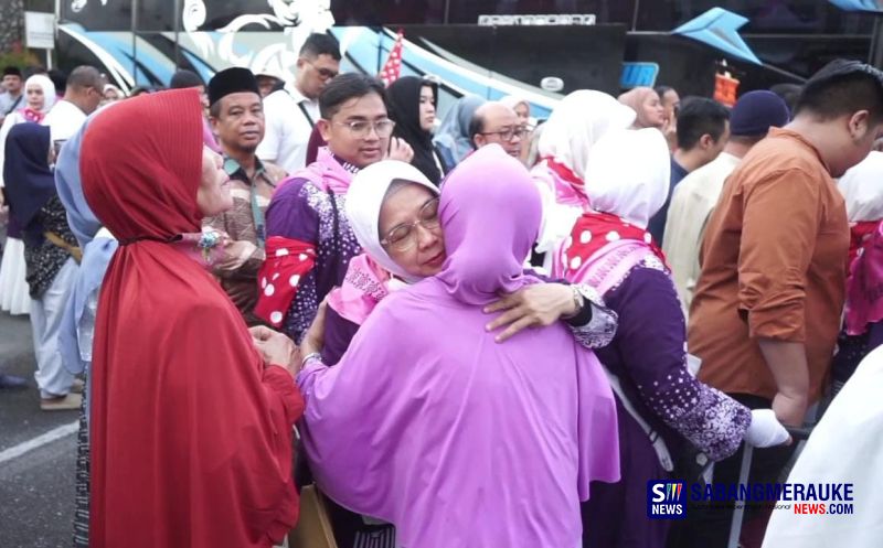 Calon Jemaah Haji Pertama Asal Pekanbaru Mulai Diberangkatkan 