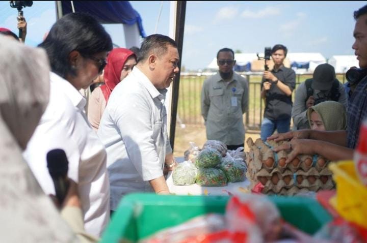 Pemprov Riau Gandeng Bank Indonesia Gelar Pasar Murah di Jalan Naga Sakti Pekanbaru