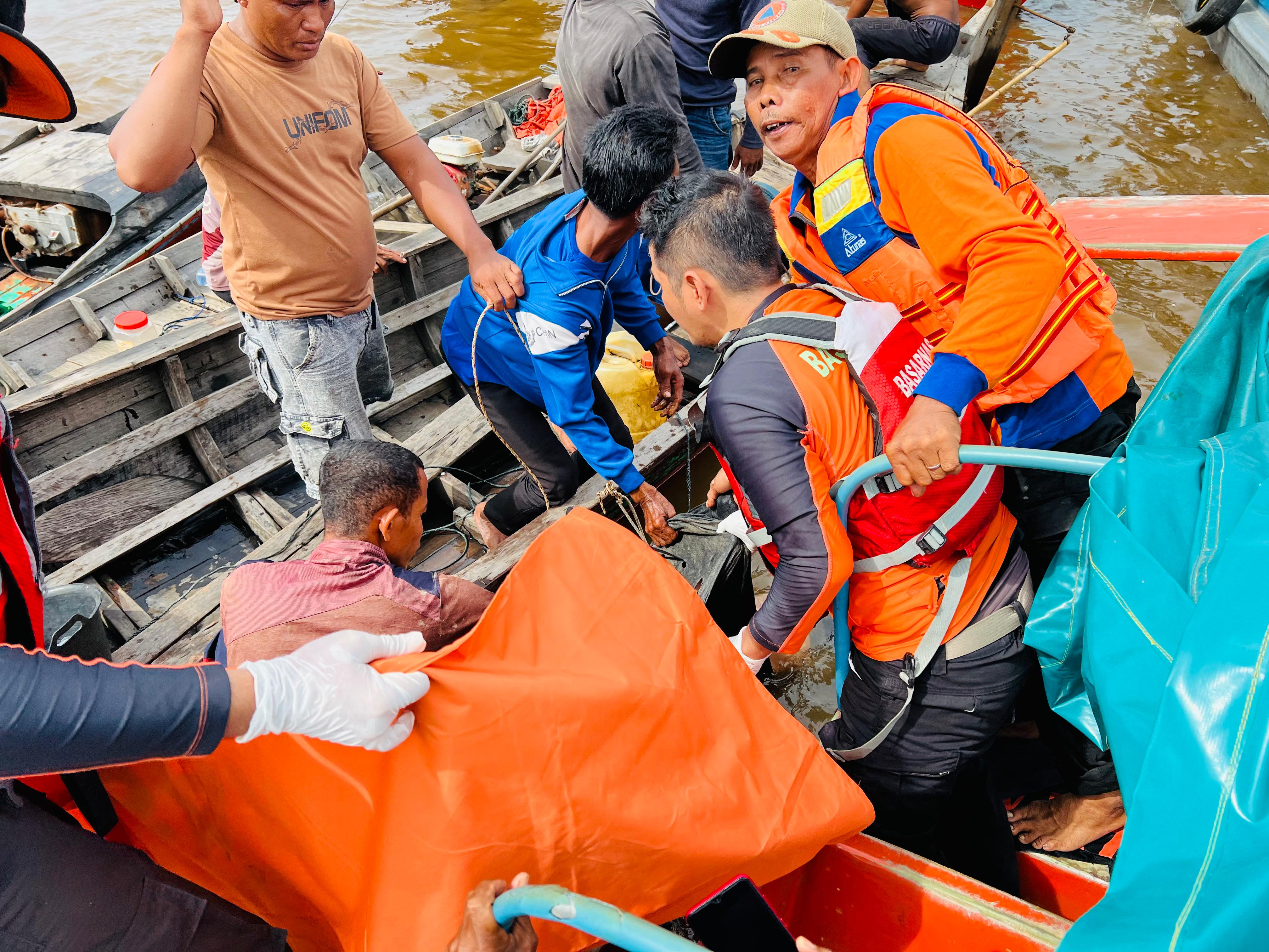 ABK Ditemukan Meninggal Dunia Setelah Sebelumnya Dinyatakan Hilang Tenggelam di Sungai Kuala Anak Mandah Inhil