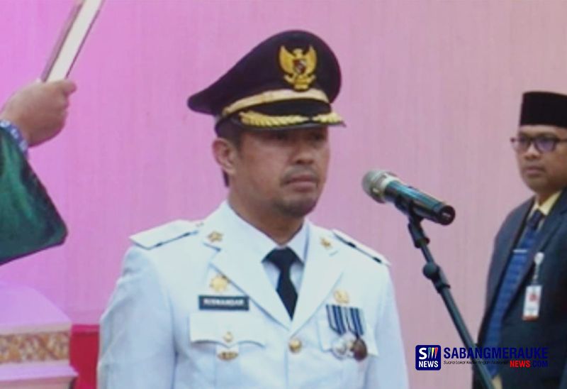 Sah! Risnandar Mahiwa Ucapkan Sumpah Jabatan Pj Wali Kota Pekanbaru
