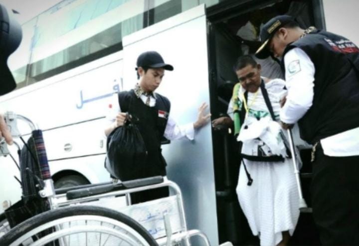 Petugas Siagakan Layanan Kesehatan Bagi Jemaah Haji Indonesia yang Sudah Tiba Makkah