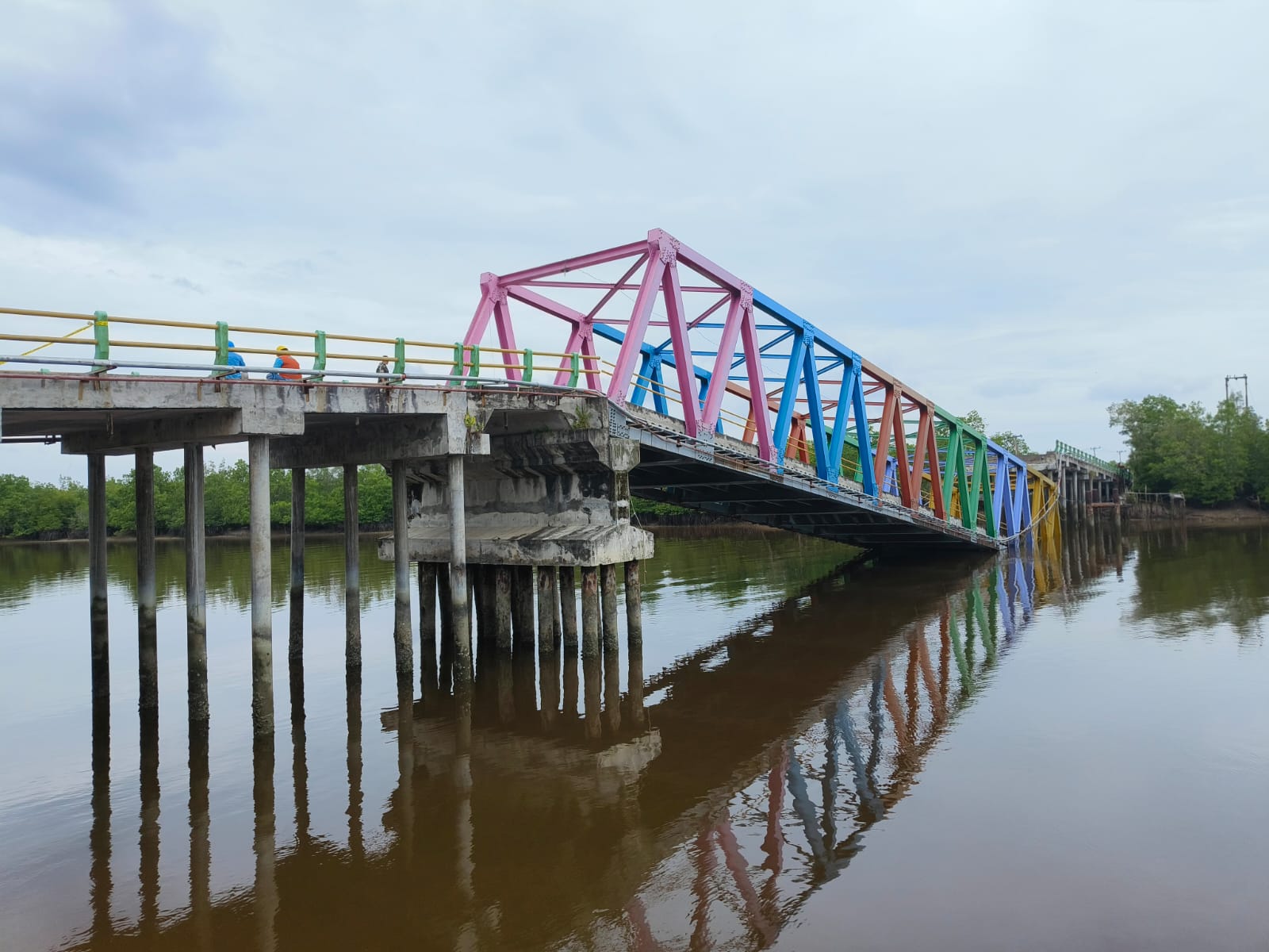 Ambruk di Umur 22 Tahun, Jembatan Panglima Sampul Bakal Dibangun Baru Tahun 2025