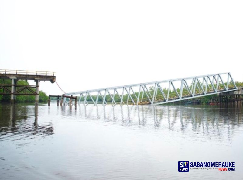Pembangunan Jembatan Selat Akar yang Ambruk Sedot Dana Rp 37 Miliar Lebih, Pemprov Riau Mulai Kerjakan Tahun Ini
