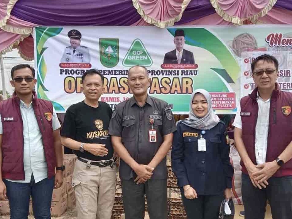 Stabilkan Harga Bahan Pokok, Pemprov Riau Kembali Gelar Pasar Murah di Dumai