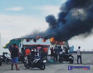 Kronologi Terbakarnya Kapal Penyeberangan Roro di Bengkalis, Dugaan Awal Api Muncul di Ruang Penumpang