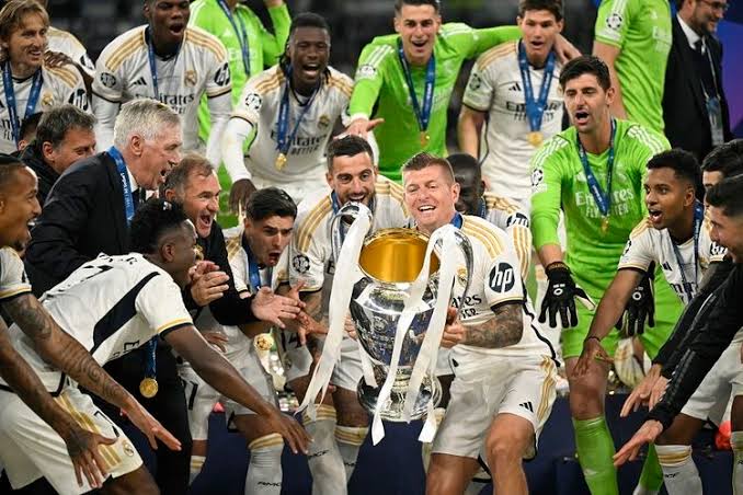 Dortmund Dilibas, Madrid Cetak Rekor Juara Liga Champions Tanpa Terkalahkan Sepanjang Musim