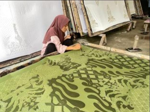 Pembiayaan BRK Syariah Beri Pengaruh Besar, Batik Jalur Batik Nagori Go Pasar Internasional