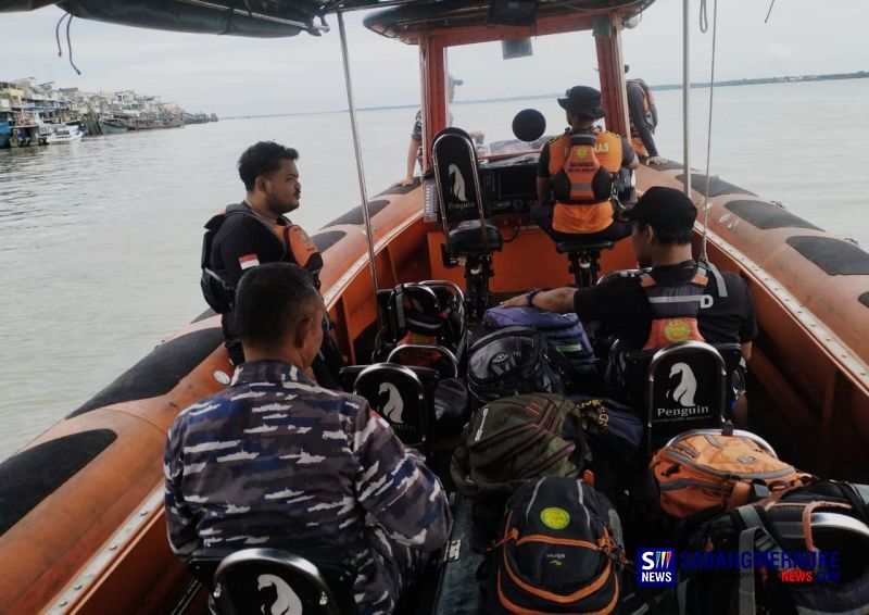 Dua Nelayan Warga Kepulauan Meranti Hilang di Perairan Selat Melaka, Tim SAR Lakukan Pencarian