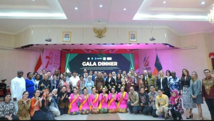 Pemprov Riau Ramah Tamah dengan Peserta Pelatihan Komoditas berkelanjutan yang Libatkan 17 Negara