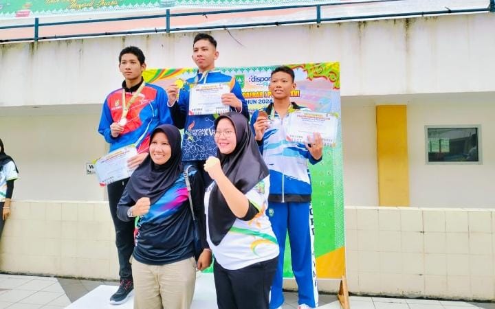 Inilah Daftar Atlet Peraih Medali pada Popda XVI Riau Cabor Renang
