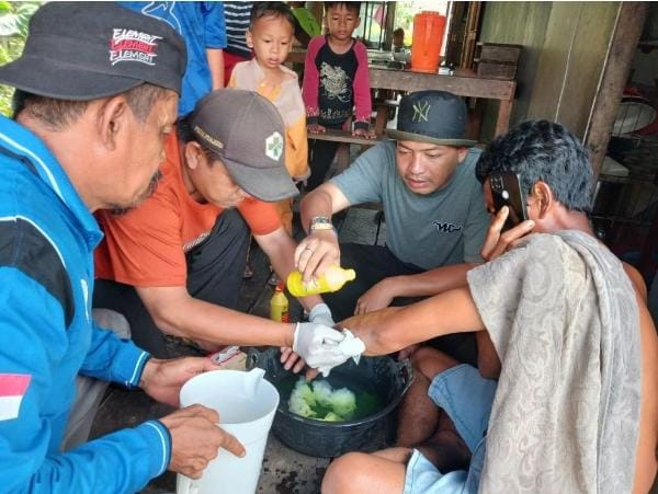 Mandi Saat Air Pasang, Pria di Inhil Hampir Dimangsa Buaya