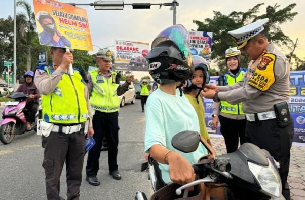 Waduh! 11 Polisi Terjaring Razia Operasi Patuh Lancang Kuning