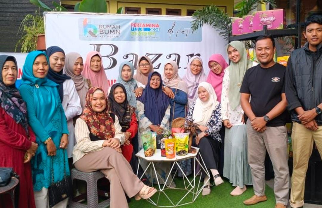 Rumah BUMN Kepulauan Meranti Sukses Gelar Bazar Pertamina UMK Academy 2024 Tingkat Regional