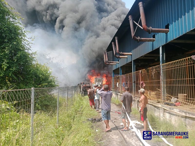 6 Unit Mesin Pembangkit Listrik PLN di Kepulauan Meranti Meledak Terbakar, Warga Desa Lemang Berhamburan