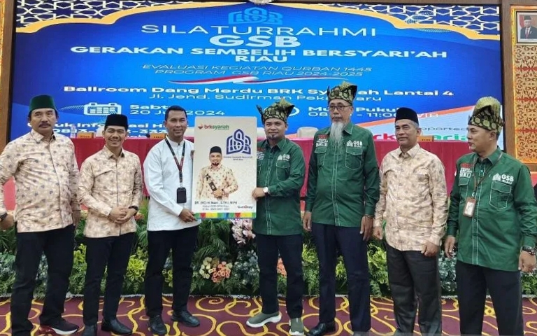 Sinergi dengan BRK Syariah, GSB Riau Evaluasi Proses Penyembelihan Hewan Kurban Idul Adha