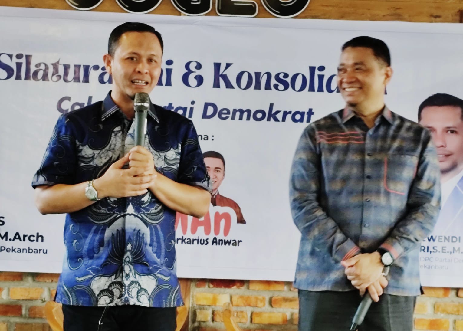 Tengku Azwendi Gas Mesin Partai Demokrat Menangkan Pasangan AMAN di Pilkada Pekanbaru 2024