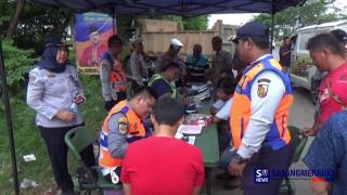 Operasi Gabungan, Puluhan Kendaraan Mendapat Sanksi Tilang di SM Amin Pekanbaru