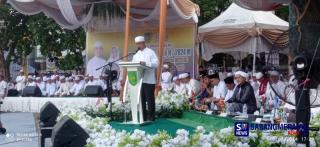 Acara Gema Muharram Sambut Tahun Baru Islam 1446 di Lapangan Gajah Mada Tembilahan Dihadiri Ribuan Warga