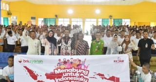 400 Pelajar SMK Negeri 3 Tanjungpinang Buka Rekening Tabungan Simpel BRK Syariah