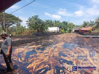 Bocor Pipa Minyak PT Pertamina Hulu Rokan di Rohil Cemari Lingkungan, Begini Reaksi Dinas LHK Riau