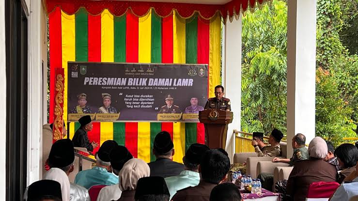 Bilik Damai LAM Riau Diresmikan, Terobosan Penyelesaian Masalah Lewat Kearifan Lokal