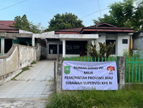 KPK Terima Data 31 Rumah Dinas Milik Pemprov Riau yang Dikuasai Mantan Pejabat, Ini Daftar Lengkapnya