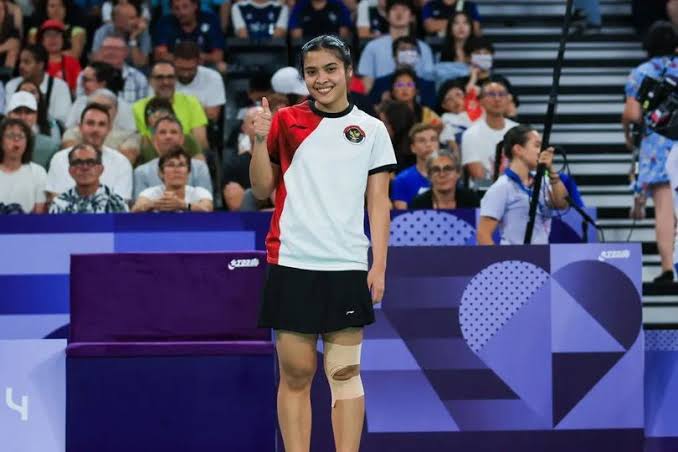 Gregoria Selamatkan Muka Indonesia, Lolos ke Semifinal Bulutangkis Olimpiade Paris